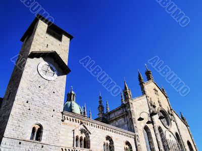 Cathedral in Como, Lombardy, Italy