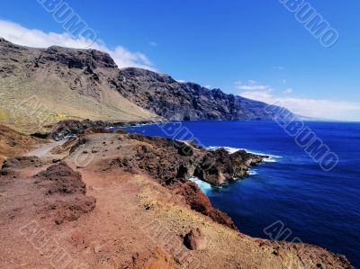 The Giants Cliffs on Tenerife
