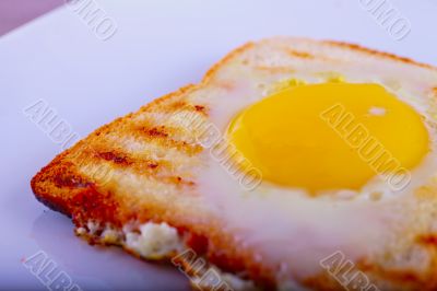 Egg-in-a-hole