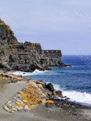 Castle of Sea on La Gomera