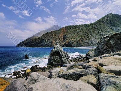  Beach of Vallehermoso, La Gomera
