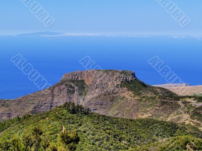 Fortaleza de Chipude on  Gomera
