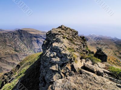 Fortaleza de Chipude on  Gomera