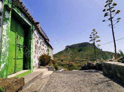 Fortaleza de Chipude on  Gomera