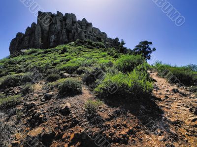 Fortaleza de Chipude on  Gomera