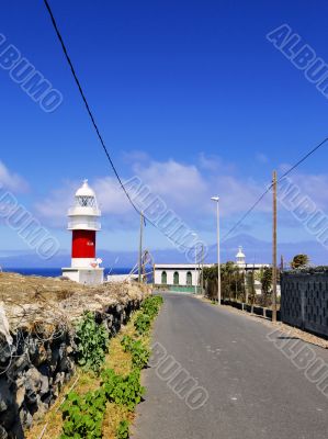 Lighthouse on Punta del Faro on La Gomera