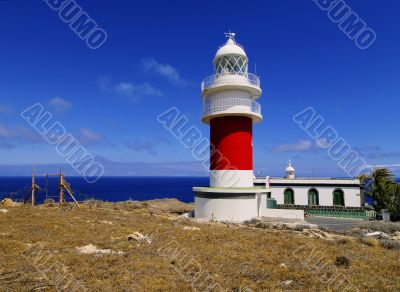Lighthouse on Punta del Faro on La Gomera
