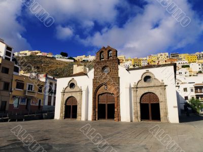 Church in San Sebastian on Gomera