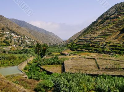 Vallehermoso on Gomera
