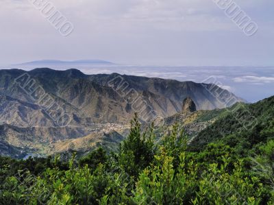Vallehermoso on Gomera