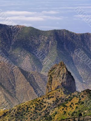 Vallehermoso on Gomera