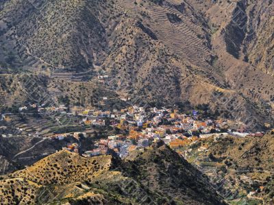 Vallehermoso on Gomera