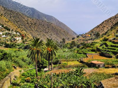 Vallehermoso on Gomera