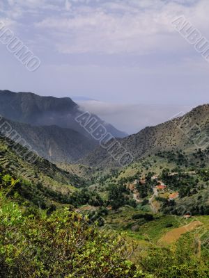 Vallehermoso on Gomera