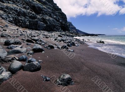 Playa del Verodal on Hierro