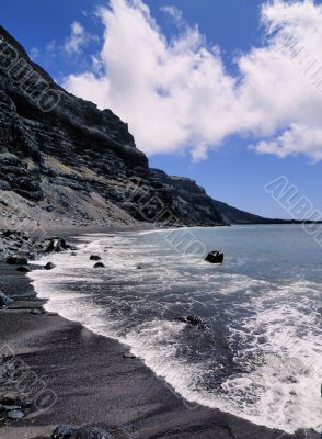 Playa del Verodal on Hierro