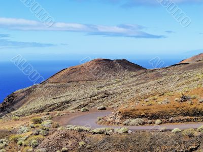 Landscape of Hierro, Canary Islands