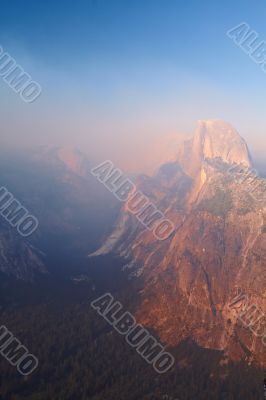 Half Dome at Sunset, Yosemite Valley