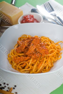 tomato and chicken pasta