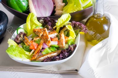 sesame chicken salad