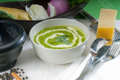 spinach soup