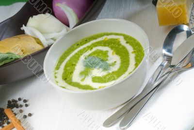 spinach soup