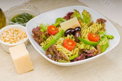 italian fusilli pasta salad