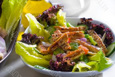 sesame chicken salad