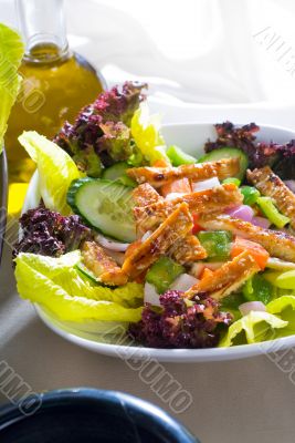 sesame chicken salad