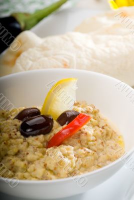 Badingian mutabbal Baba Ghanoush