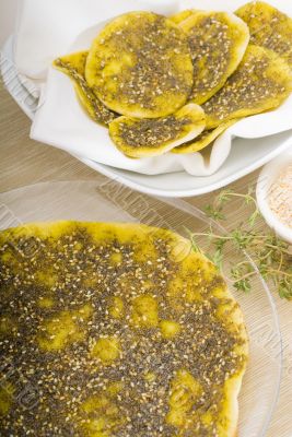 lebanese manouche or manoushe