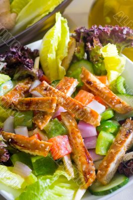 sesame chicken salad