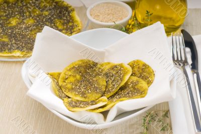 lebanese manouche or manoushe