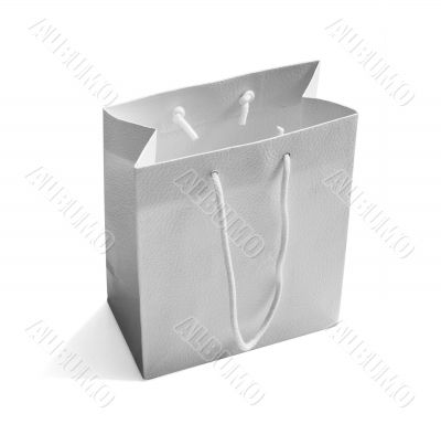 White shopping bag