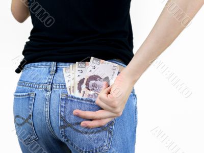 Money in my pocket