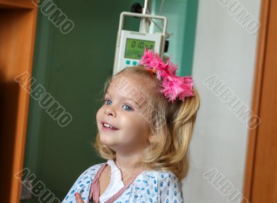 Hospitalized Girl