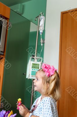 Hospitalized Girl 
