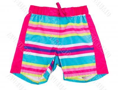 Children`s beach shorts