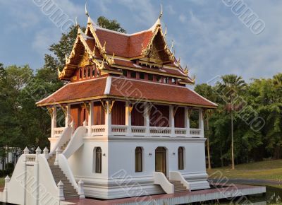 beautiful little Thai temple