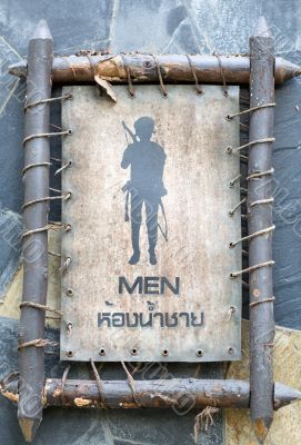 male toilet sign 