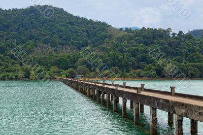 concrete pier