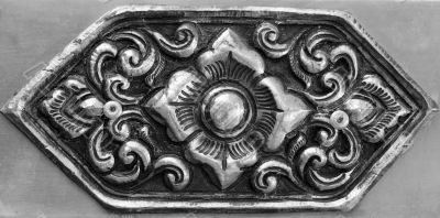 Oriental silver pattern