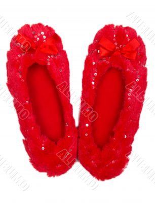 House red slippers