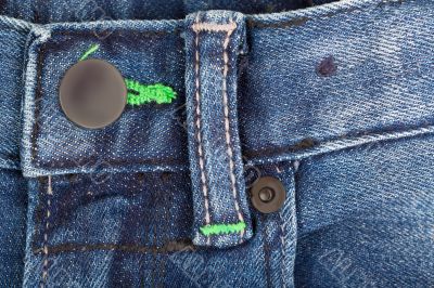 piece of men`s jeans 