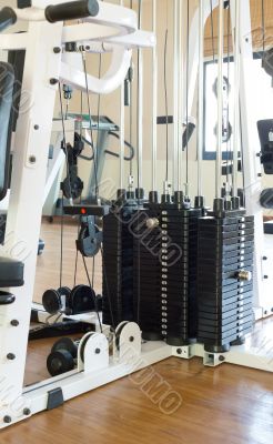 modern fitness equipment