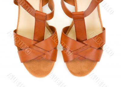 leather sandal