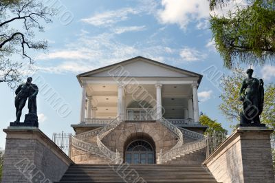 entrance to the old building