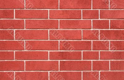 red brick wall