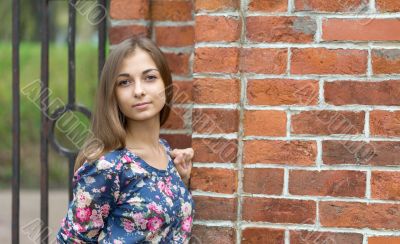 portrait of a beautiful young girl