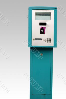 Ticket machine isolated